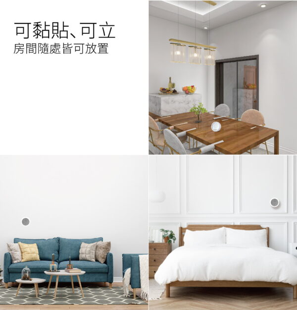 台灣智能家居品牌｜溫濕度計-螢幕型｜加一智聯