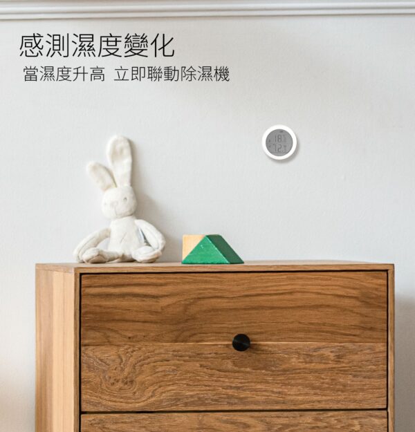 台灣智能家居品牌｜溫濕度計-螢幕型｜加一智聯